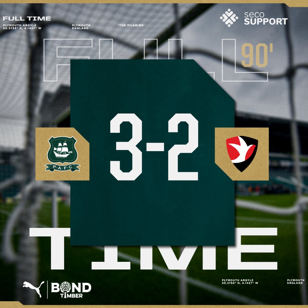 ⏰ Full-time here against Cheltenham

And breathe...

What an outstanding second-half performance from the Young Greens who leave it late to book their place in the fourth round of the Youth Alliance Cup.

Not a bad way to hold on to the 100% record 🤷‍♂️

#pafc