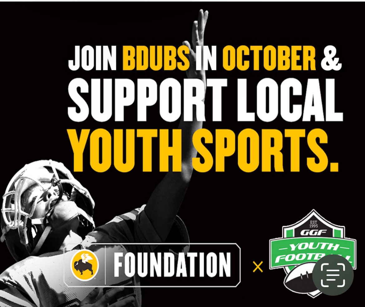 Looking for lunch after this morning’s games?  Head to BWW’s and you can make a minimum $5 donation to Teaming Up for Kids and receive a free 6 pc. boneless on your next BWW’s visit. Funds raised will help support our spring skills camp, scholarships and equipment needs.