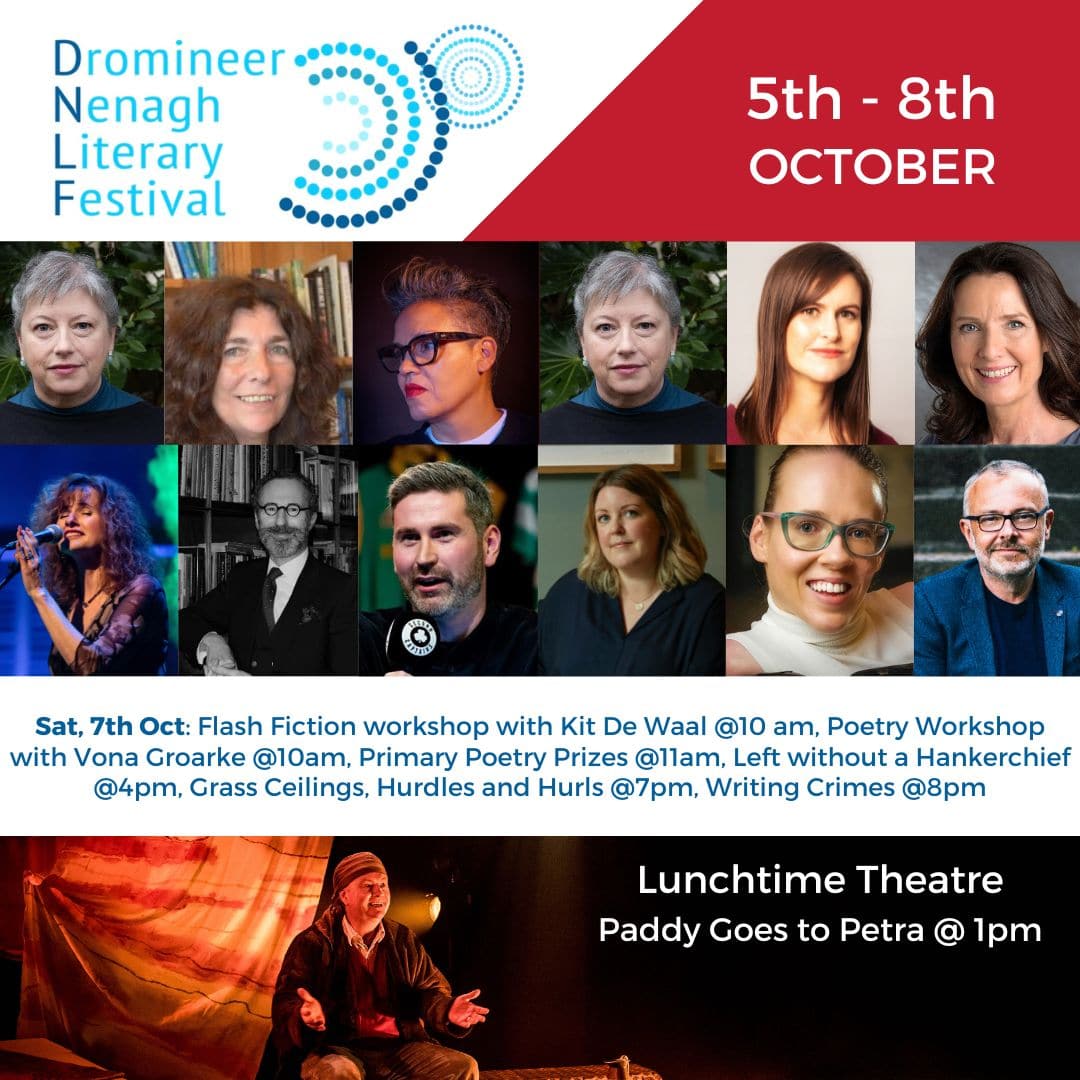 NenaghArts's tweet photo. Dromineer Nenagh Literary Festival, day 3🎉🎉🎉
#DNLF
@dnlitfest https://t.co/PrWvlhaO3j