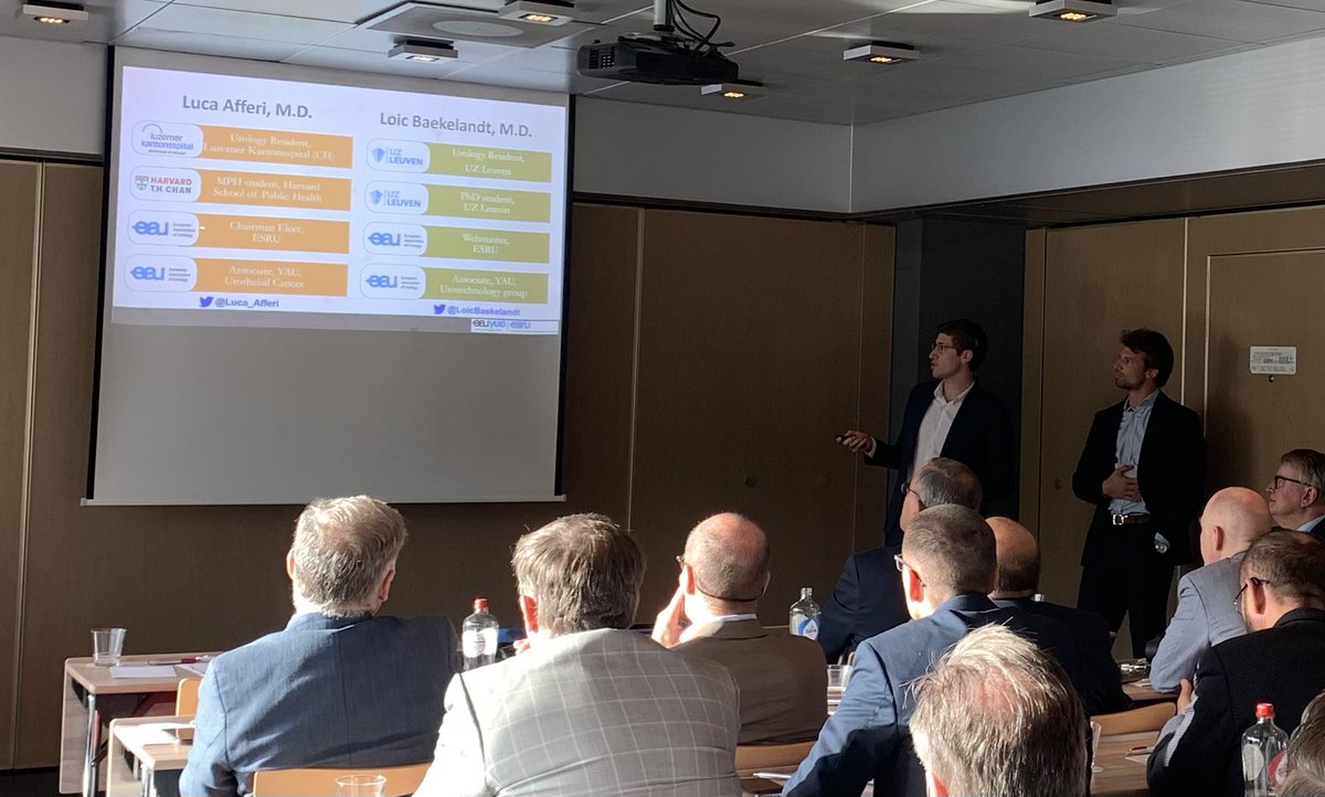 ESRU meets EBU in den Haag🌳
<a href="/LoicBaekelandt/">Loïc Baekelandt</a> <a href="/Luca_Afferi/">Luca Afferi</a> <a href="/UZLeuven/">UZ Leuven</a> <a href="/KU_Leuven/">KU Leuven</a> <a href="/ESRUrology/">European Society of Residents in Urology</a> <a href="/Uroweb/">European Association of Urology (EAU)</a>