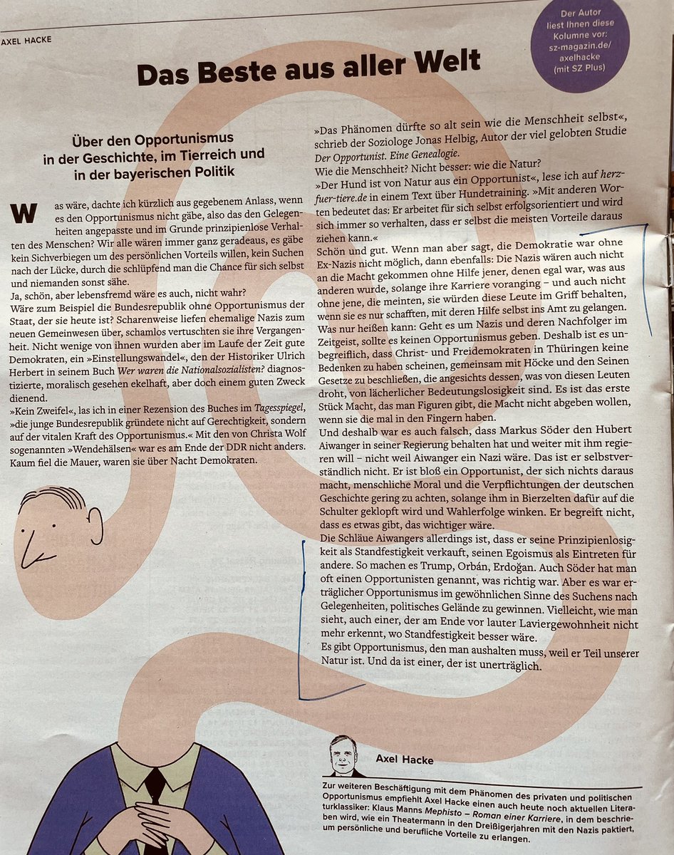 WeinPiraten's tweet image. .. Yeap ..
.. von einander lesen ..
.. und darüber nachdenken ..
.. nicht ganz unwichtig heutzutage ..
.. z.B. den vorher zu lesenden Beipackzettel von #AxelHacke zur #Wahl .. ;)
#Opportunismus in der bayerischen Politik .. 
.. Simma d‘accord .. WORD .. ;)
@szmagazin