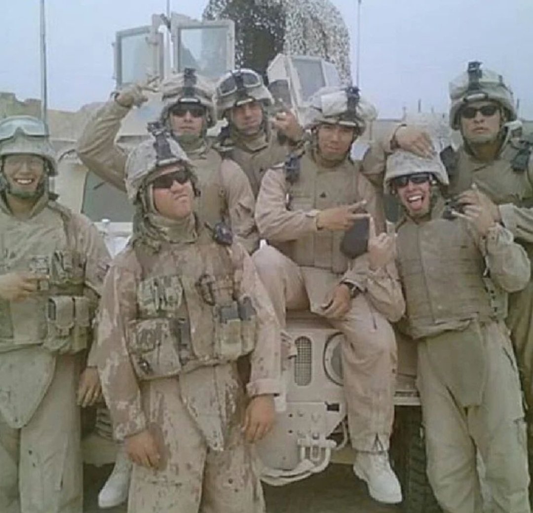 GM Fam 🏋‍♂️☕️‼️

📸 Fallujah, Iraq. 17 years ago...

Time flies and there is no way to slow it down. Enjoy life and be grateful!

'Time flies over us, but leaves its shadow behind.'-N. Hawthorne

#USMC #OIF #OEF #CryptoMarine  #MentalHealthMatters #X #LFG #SaturdayThoughts #IGY6