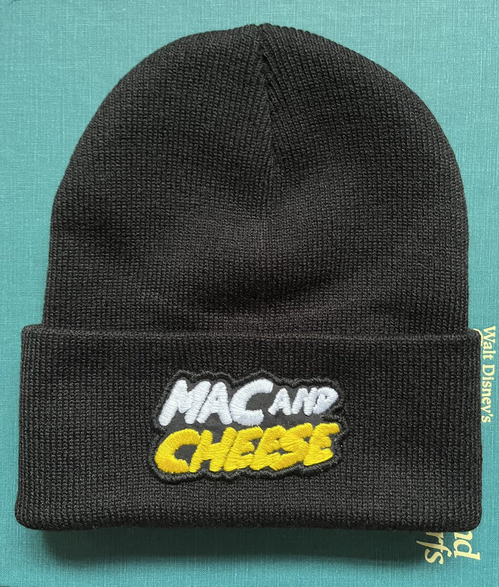 MagicalSchemes's tweet image. Awwww yeah, my #THEOryPod merch just landed in Scotland!

The second I saw that long sleeve I knew I needed a beanie to rock with it, so I hand embroidered a patch and made my own

Mac &amp;amp; cheese it, kids 🤘🏽

@Theorossi @cezararvelo
