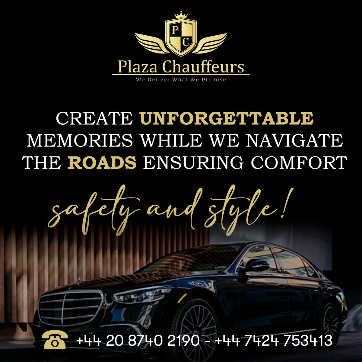 Unlock the Pinnacle of Convenience with Our Chauffeur Services! 🚗✨ Experience a seamless journey where luxury meets accessibility. 🌟
Our chauffeurs are just a call away, ready to elevate your travel experience.

#chauffeurservice #plazachauffeurs #luxurychauffeur