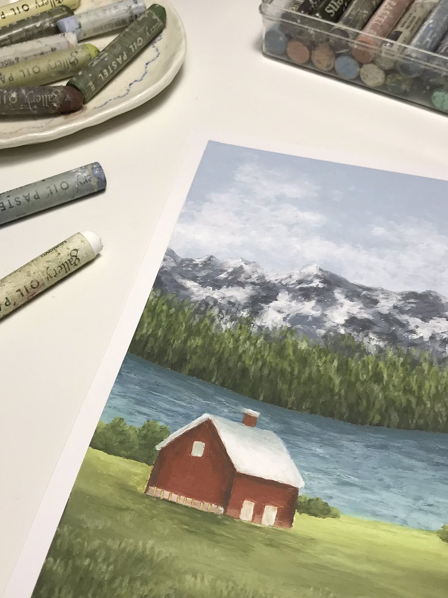 Imagine a house, way up on a hill ~ 🏠