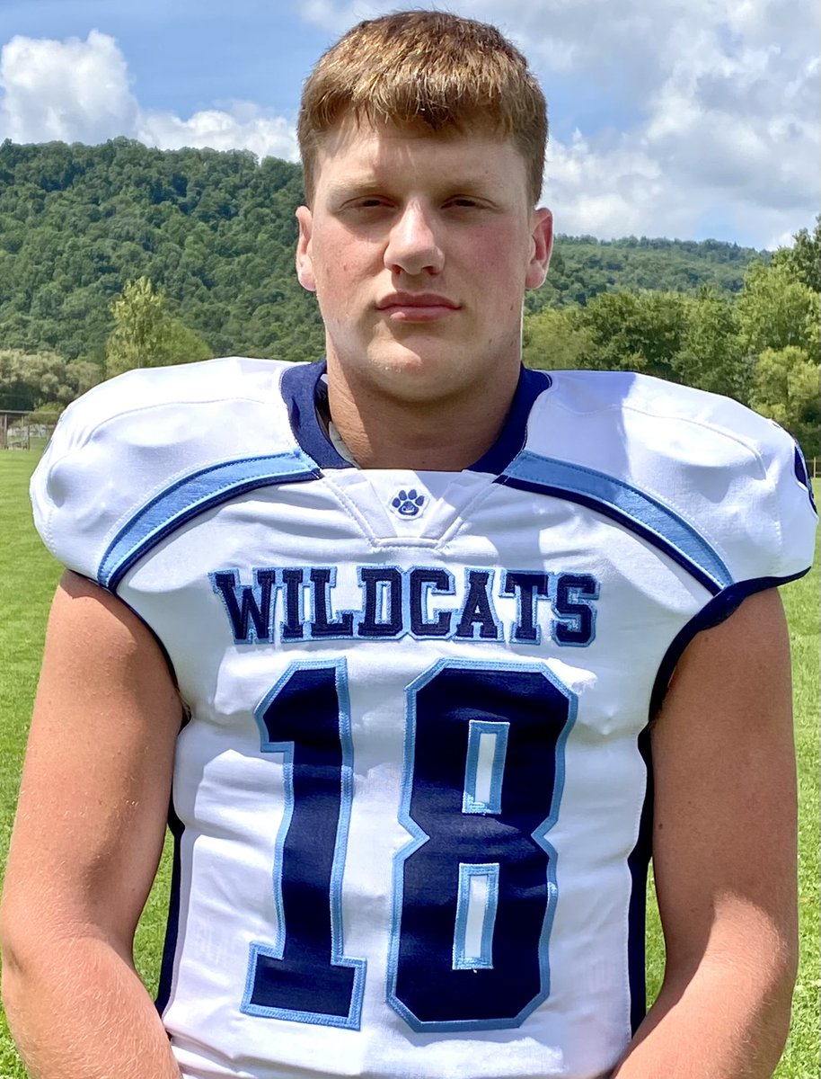 Meadow Bridge running back Kaiden Sims went off last night in a 38-22 win against Clay-Battelle rushing for 402 yards and six TDs. The yards mark isn’t school record coach Dwayne Reichard said but rush TD might be. TD runs covered 23, 49, 76, 72, 29 and 2 yards. #wvprepfb
