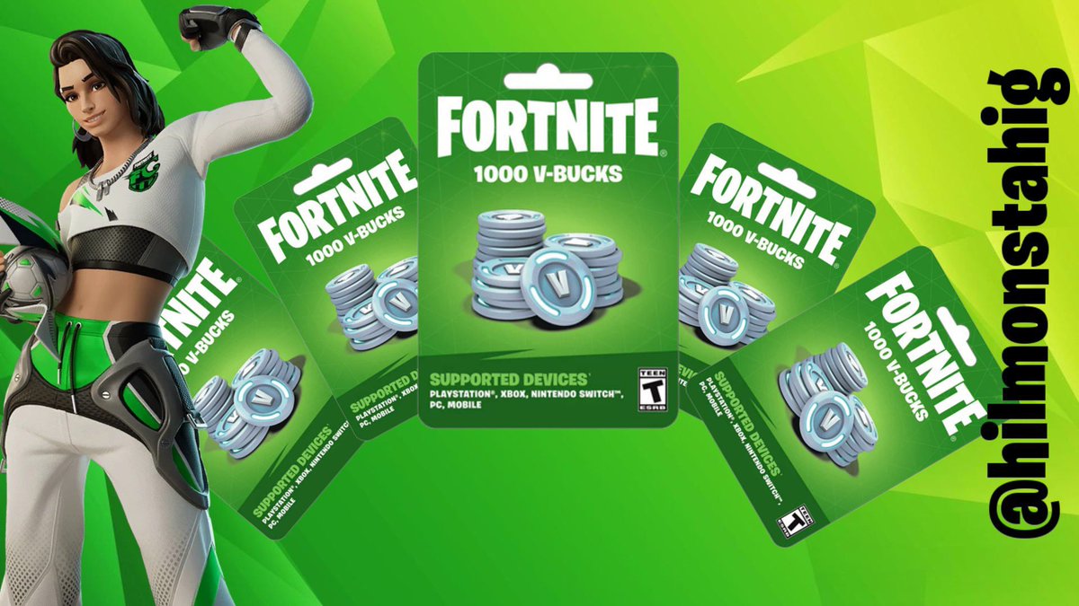 maokinneyx's tweet photo. ✨🍒Hi y’all!

💚🍀🤑5x1000 VBucks giveaway coming up on the 21st of October! 

♻️Repost
🔥Follow
♥️Tag anyone who might be interested 

To take part, you MUST:
Add me on FN: Mao_Kinney
Have me on twitch: https://t.co/8gQOATkLpI 
Comment “Done” 🍒✨
Entry closes on the 20th! 🔥 https://t.co/fCOp1XM2Mv