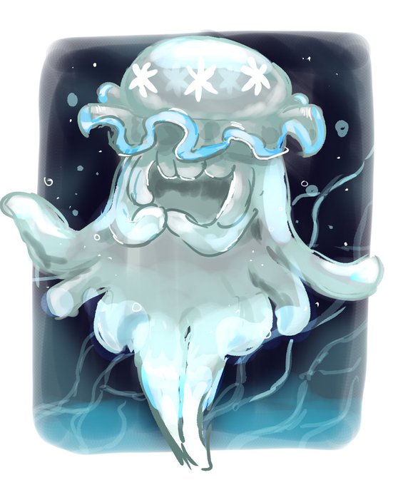 「jellyfish no humans」 illustration images(Latest)