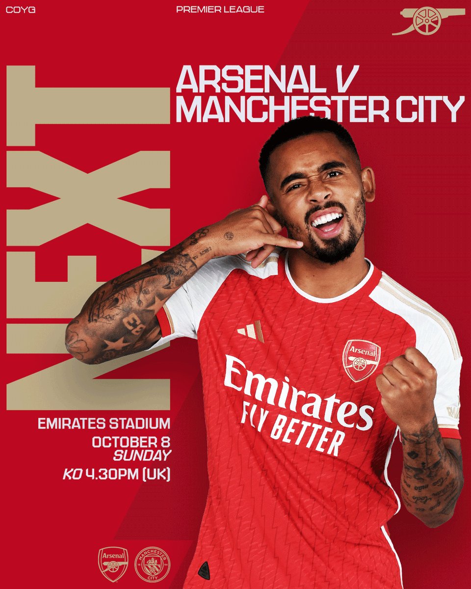 Arsenal's tweet photo. Tomorrow 👊 https://t.co/IX6y7kd6zU