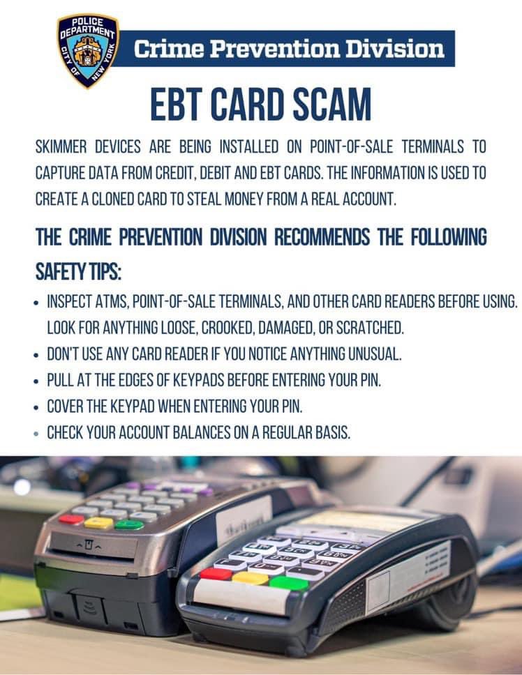 How to protect your EBT card from skimming and fraud