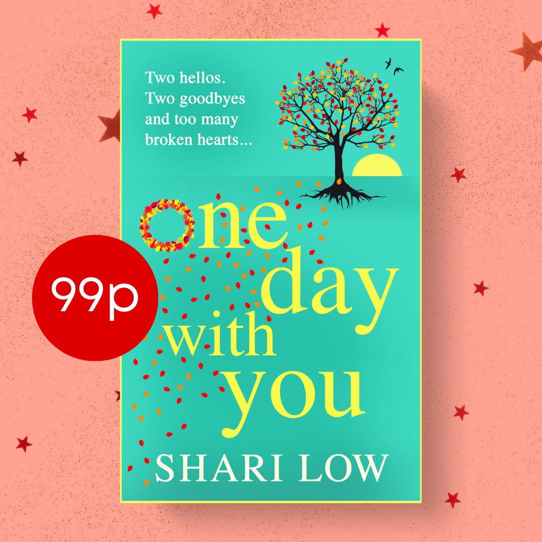 BoldwoodBooks's tweet photo. 'I have found another favourite author.' ⭐️⭐⭐⭐⭐️️️️ Reader Review
Equal parts heartwrenching and heartwarming, @sharilow's #OneDayWithYou is a book that will stay with you forever!
Start reading for JUST 99p until midnight only! 💫 https://t.co/b8GIgdWNQG https://t.co/YcfImU9QZG