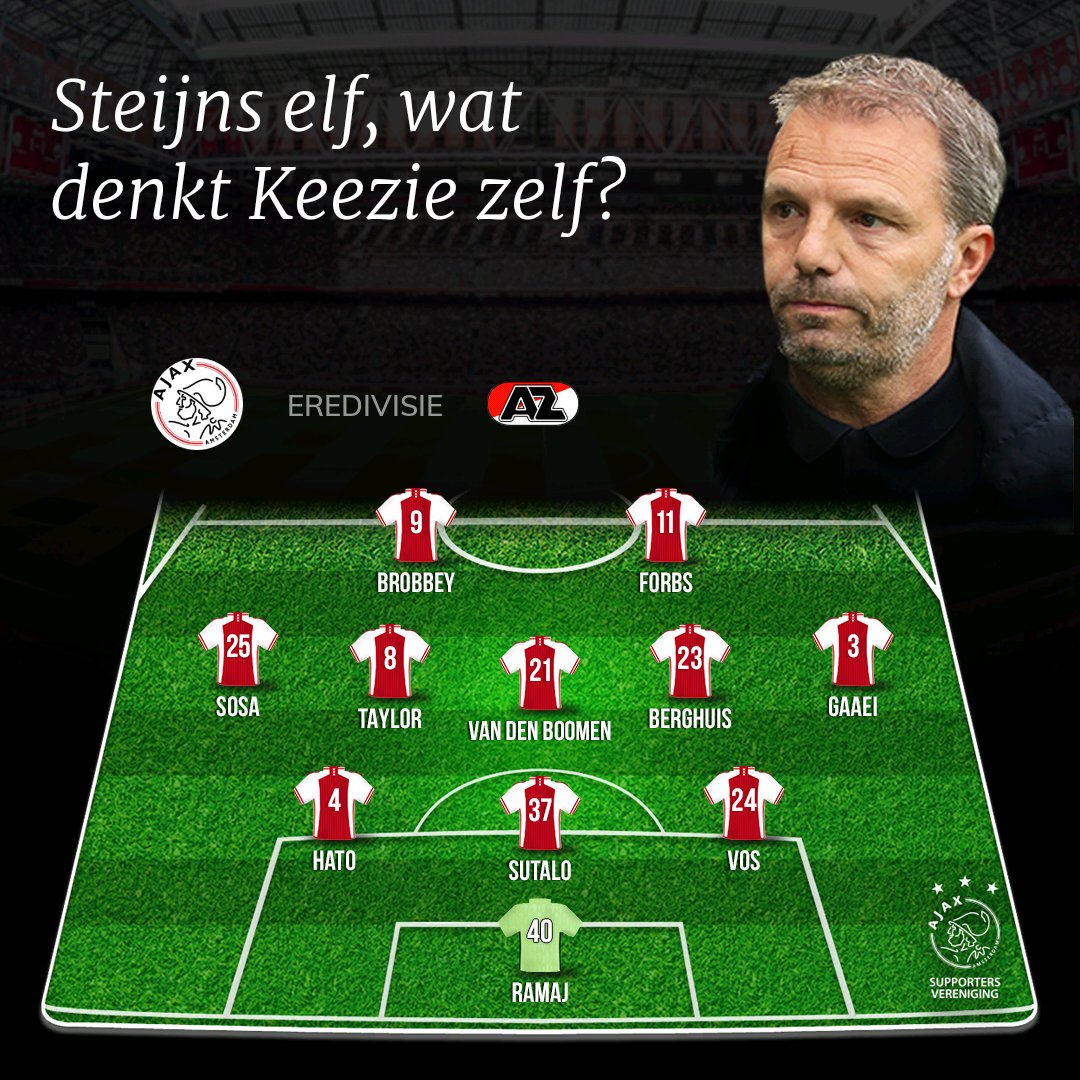 Steijns elf, wat denkt Keezie zelf? #ajaaz #steijnself #steijnout
