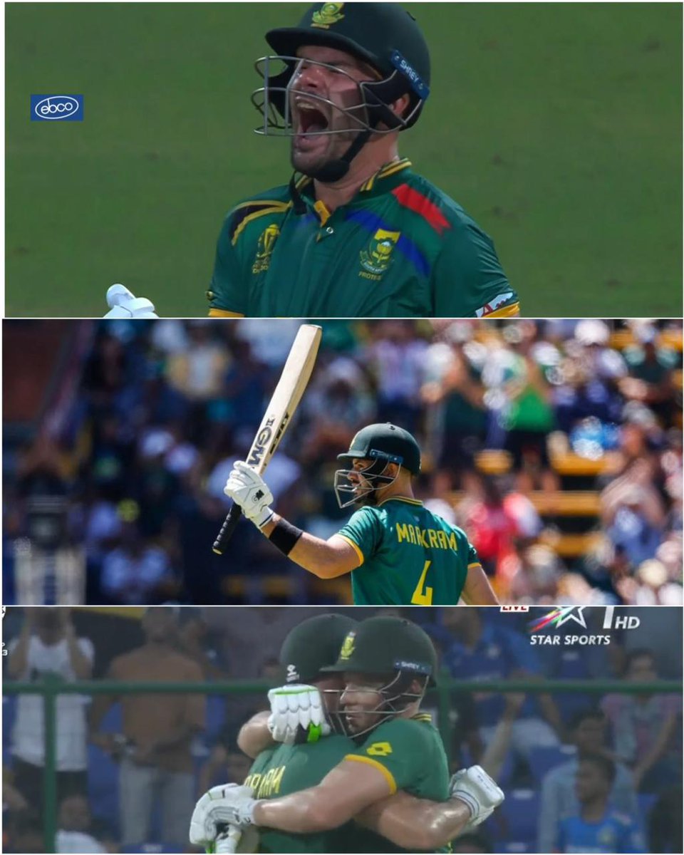 Ask for Fast and he’ll make history. This is Aiden Markram 106 (54) at the World Cup!