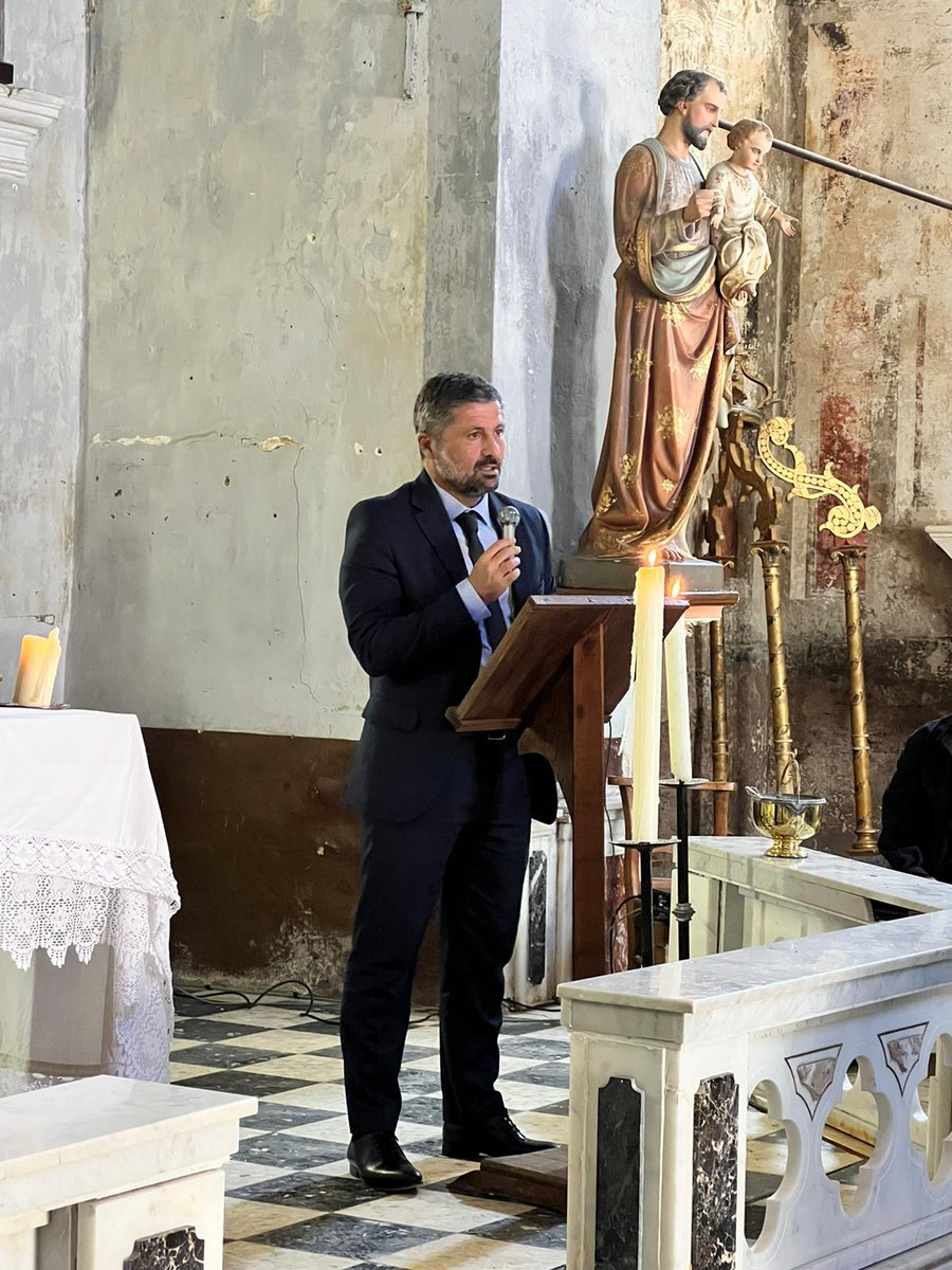 JF_Acquaviva's tweet photo. Pose de la 1ere pierre de la rénovation du couvent de Merusaglia sur a #StradaPaolina,portée par la commune et l'asso des amis du couvent st-françois d'assises.Fortement et légitimement soutenue par @IsulaCorsica @MassifCorse @LucianiAntonia à 80% et à 10% par l'Etat.#EvvivaPaoli https://t.co/nH04ksan8b