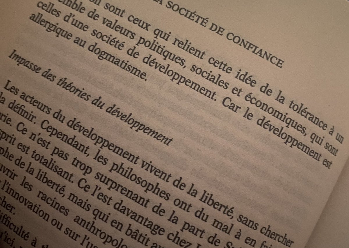 Es una experiencia maravillosa volver a leer un libro luego de algunos años,  mismas páginas, misma base, pero nuevas preguntas, reflexiones y aprendizaje! Feliz de reencontrarme con “la sociedad de la confianza”, y  pensar en libertad ➡️ tolerancia ➡️ inclusion ➡️ confianza 💪🇨🇴