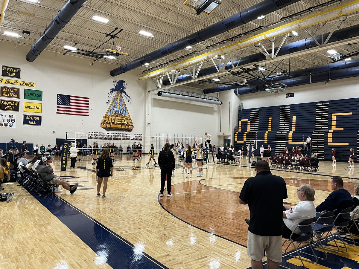 Oiler Varsity Volleyball Invite. Today. Great day to come and cheer on our Oilers!!!