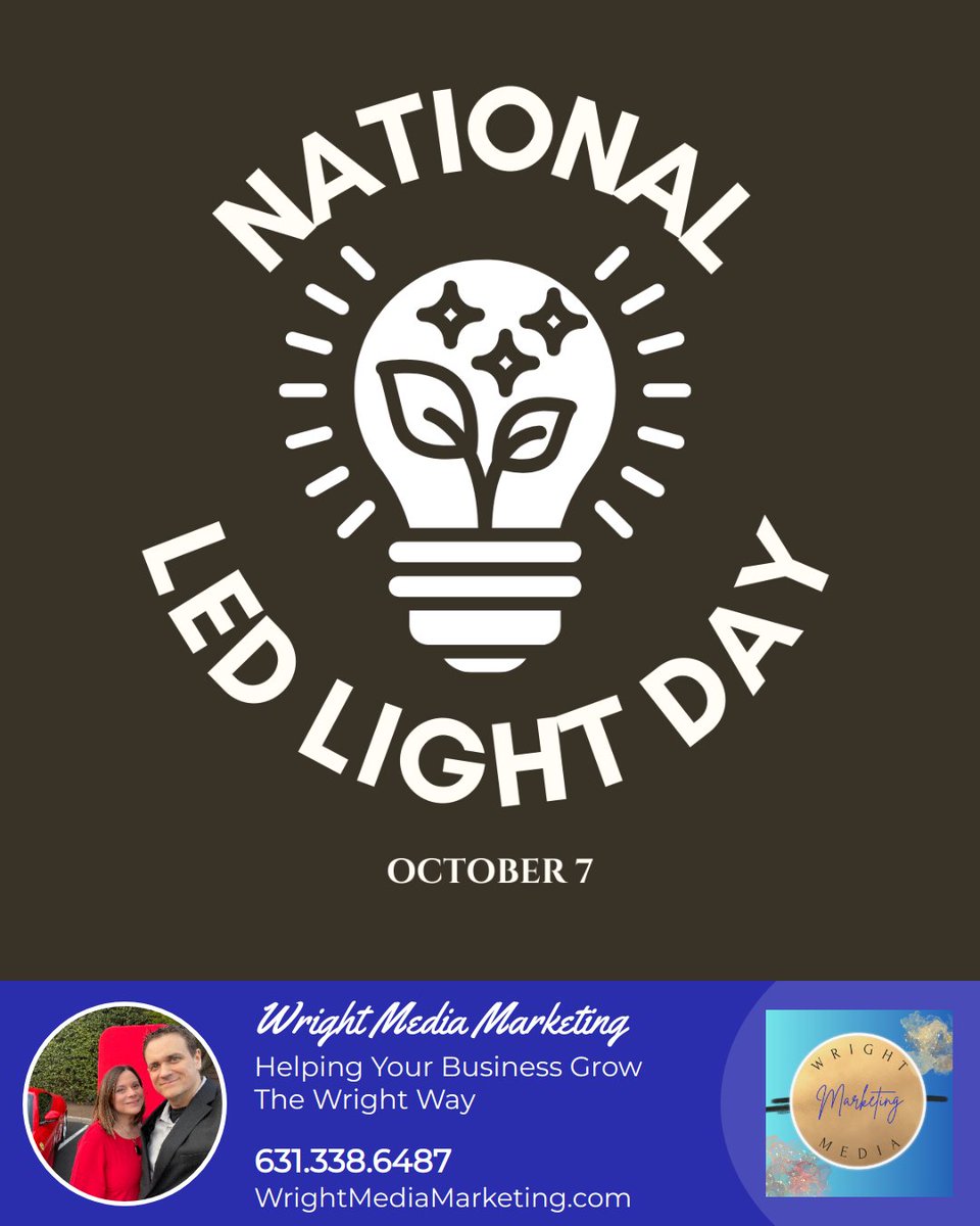 Celebrating the brilliance of LED lights and how they've revolutionized our world with energy efficiency and style. Let's light up our lives sustainably!

#nationalledlightday #shinebright #energyefficient #ledrevolution #sustainablelighting #ledlighting