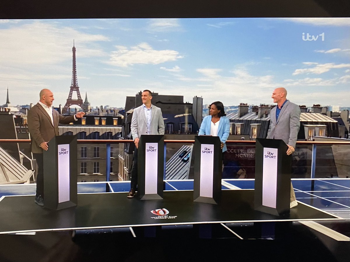 My fav line up. Articulate, clear, fun. Spot on <a href="/ITVSport/">ITV Sport</a> <a href="/ITVRugby/">ITV Rugby</a> <a href="/davidflatman/">David Flatman</a> <a href="/MaggieAlphonsi/">Maggie Alphonsi MBE</a> @samwarburton_ <a href="/gareththomas14/">Gareth Thomas</a> #rugbyworldcup2023 <a href="/rugbyworldcup/">Rugby World Cup</a> #itvrugby #itvsport