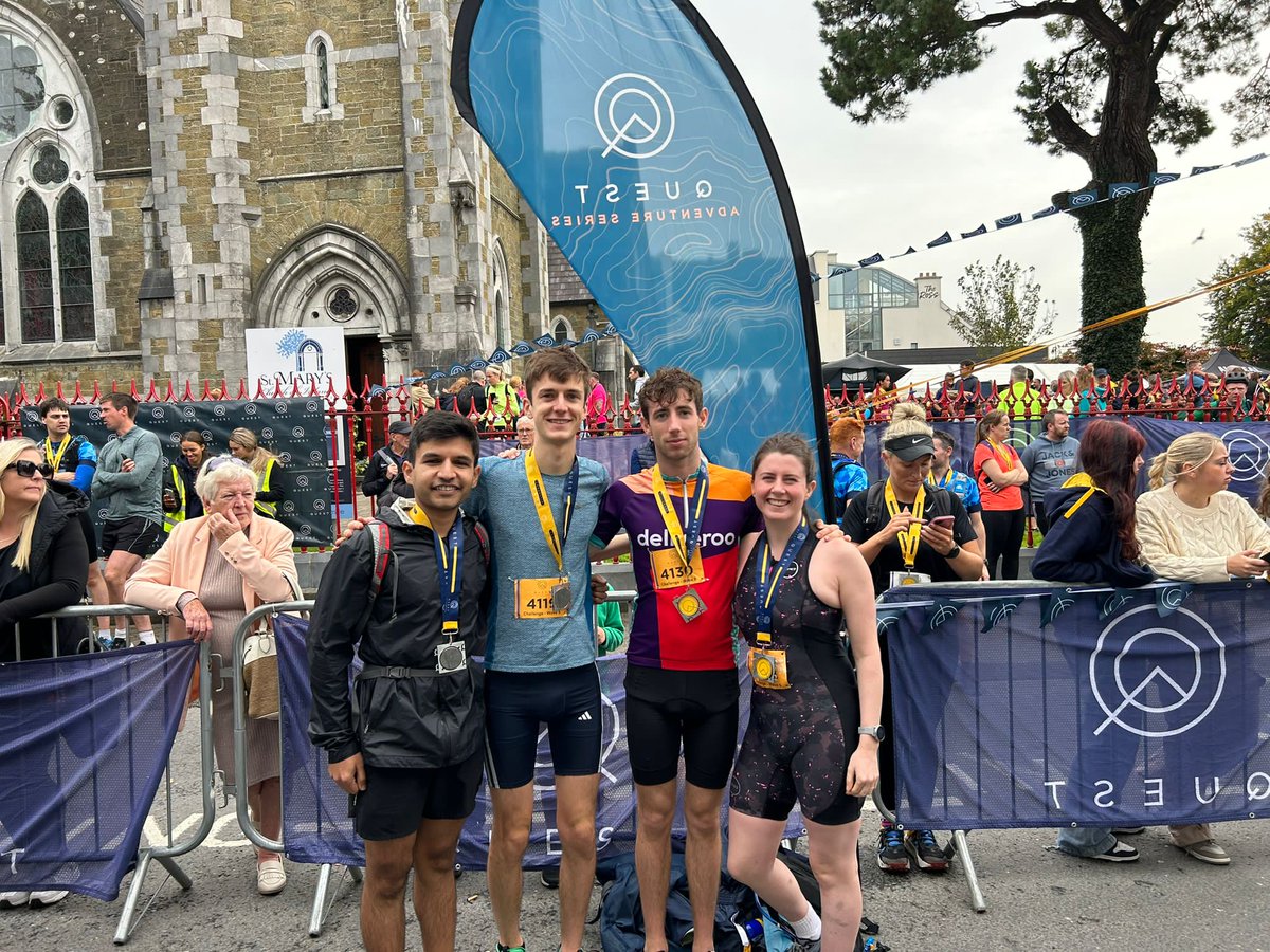 Biomeds from <a href="/mechanobio_ie/">Mechanobiology</a> spotted at the Quest Killarney Adventure Triathlon this year! 🚴‍♀️🏃🏻🛶
