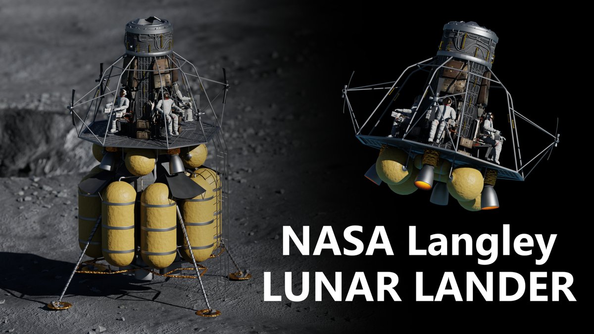 NASA's Unpressurized Lunar Lander youtu.be/_ArHsCeijzM?si… via <a href="/YouTube/">YouTube</a>
