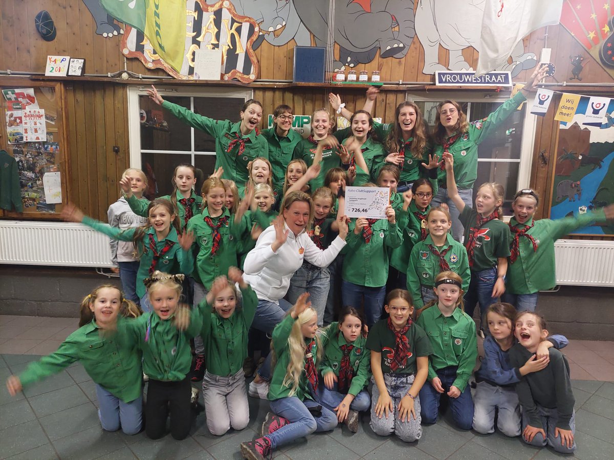 Bedankt voor het stemmen. De <a href="/Rabobank/">Rabobank</a> heeft gisteren een cheque van €726,46 uitgereikt in het kader van #RaboClubSupportMRA