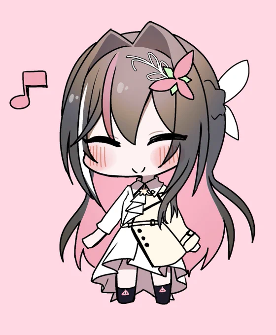 前髪塗りわすれ! ごめんね! 直した! 