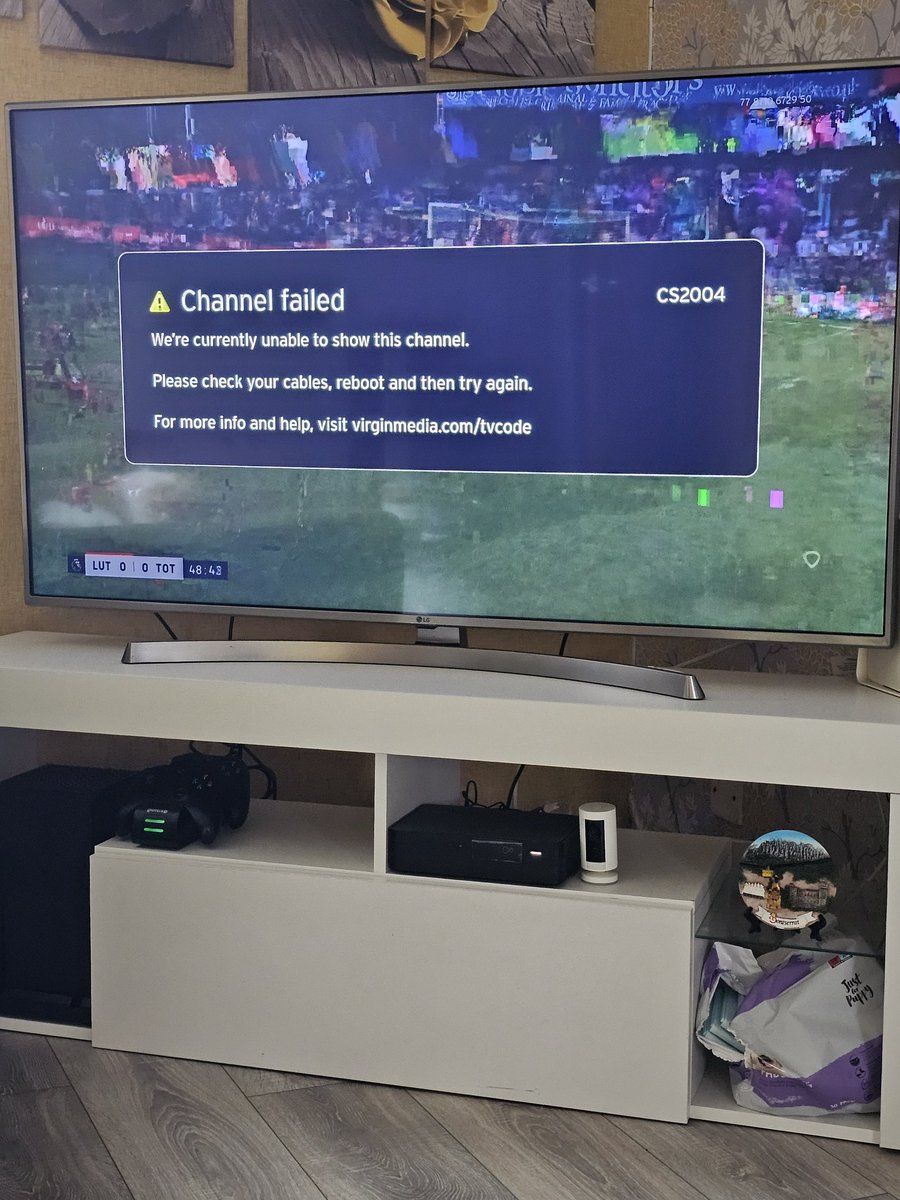 PabsD77's tweet photo. Also get this flashing up every so often https://t.co/9wEubhLawp