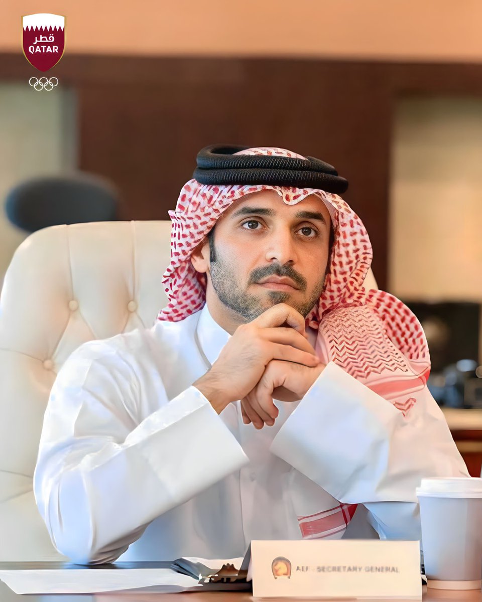 qatar_olympic's tweet photo. تهانينا للسيد حمد بن عبدالرحمن العطية لانتخابه بالتزكية رئيسًا للاتحاد الآسيوي للفروسية و السيد بدر بن محمد الدرويش أمينًا للسر العام، وذلك لدورة ثالثة حتى عام 2026.

نتمنى لكما النجاح وقيادة الفروسية في قارة أسيا نحو التميز .

Congratulations to Mr. Hamad bin Abdulrahman Al Attiyah on his election by acclamation as President of the Asian Equestrian Federation and to Mr. Badr bin Mohammed Al Darwish who was elected as Secretary General of the Federation for a third term until 2026.

We wish both of them all success in leading equestrian in Asia.