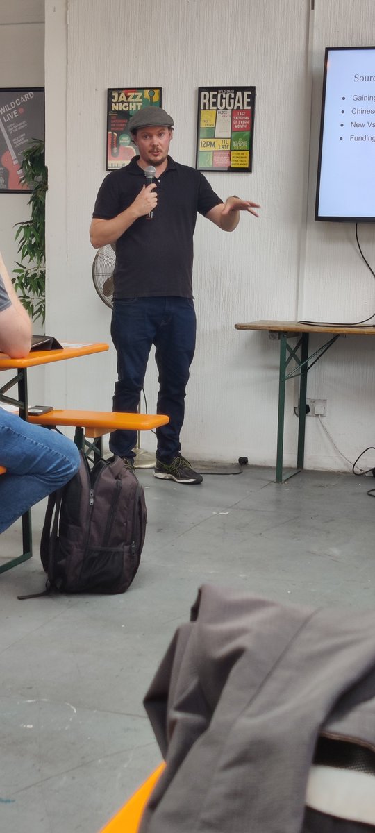 London Black is now 70% of <a href="/AnspachHobday/">Anspach & Hobday Brewery</a> production, says <a href="/JohnJackHobday/">John Henly Hobday</a>, speaking in the "going pro" session at #BrewCon - great for business but it changes your business plan.