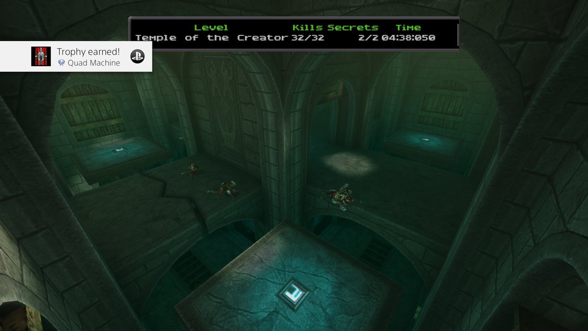 Hexelf's tweet image. It is done! Platinum #124 goes to Quake 2!