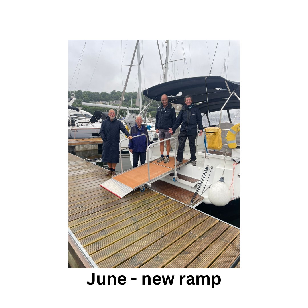Our 2023 client sailing programme is now finished. Thanks to all our clients, volunteers and supporters. It has been a great year.