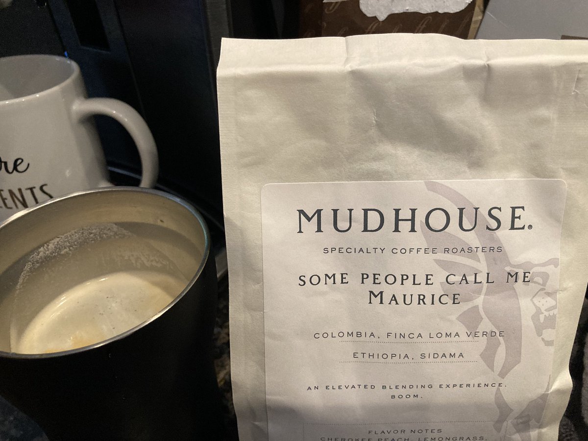 Really enjoying this @mudhousecoffee blend from the @WIMSummit #Medgrind meet up! Perfect for a crisp fall day! Would love to connect with whomever brought it to the #WIMSummit #WIMStrongerTogether conference! (And find out what the receiver thought of the Little Miami Blend!)