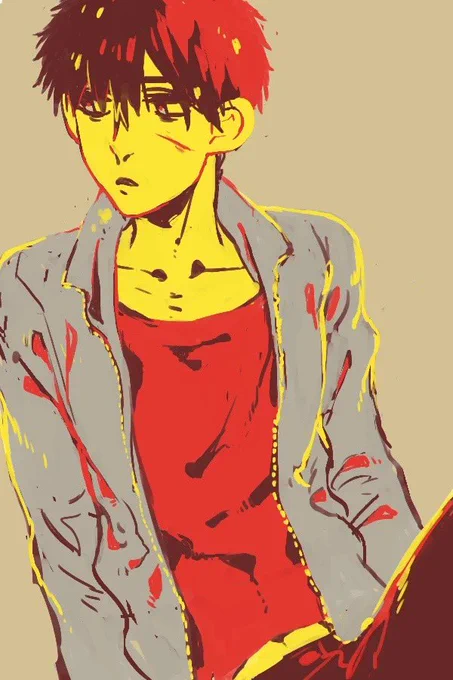 むく藷さんの描く女性って良いですよねって言われた時の「男性も良いですよねって言われたすぎる」という私による男性描けるよ意思表明 