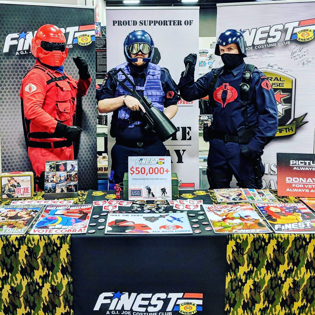 TheFinestCC's tweet photo. COBRA!!!! π π π
Featuring Texas and Ohio Finest members!
#thefinestcc #gijoe #cobra #yojoe #wildweasel #televiper https://t.co/NBoEp9lCgY