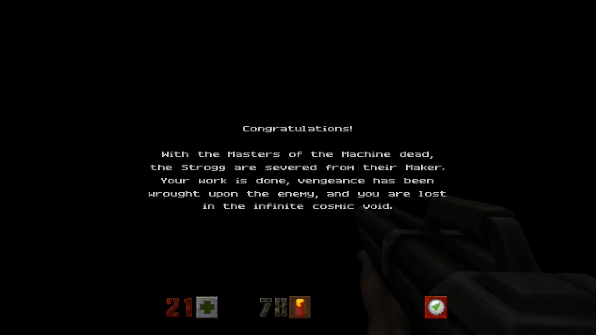 Hexelf's tweet image. The end #PS4share