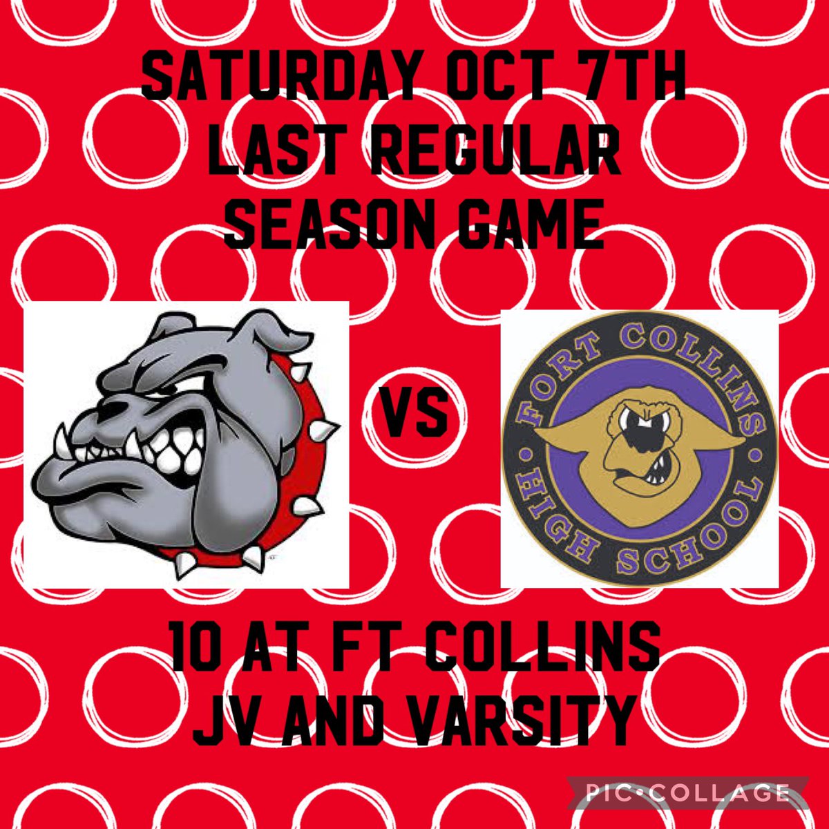 BrightonBulldo2's tweet photo. Last regular season game! Go Dawgs 🐾 https://t.co/DZgVF03Rvt