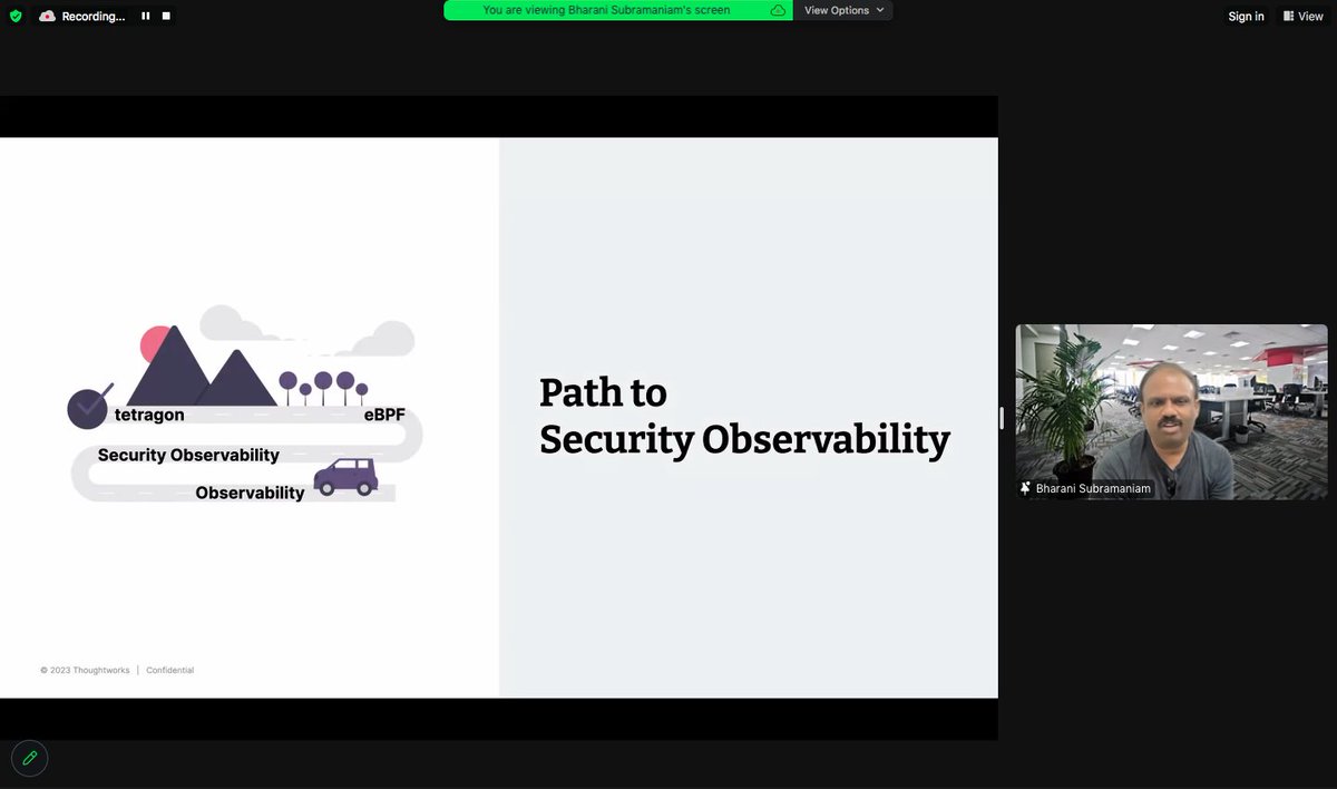 devops_summit's tweet photo. DevOps Summit 2023 day 2 begins with the first session by Bharani Subramaniam on Security Observability with eBPF.

https://t.co/mFyqGMEG3p

#devops #devopssummit #devopsummit2023 #innovation #innovationindevops #devopssecurity https://t.co/lnzI8gCbJU