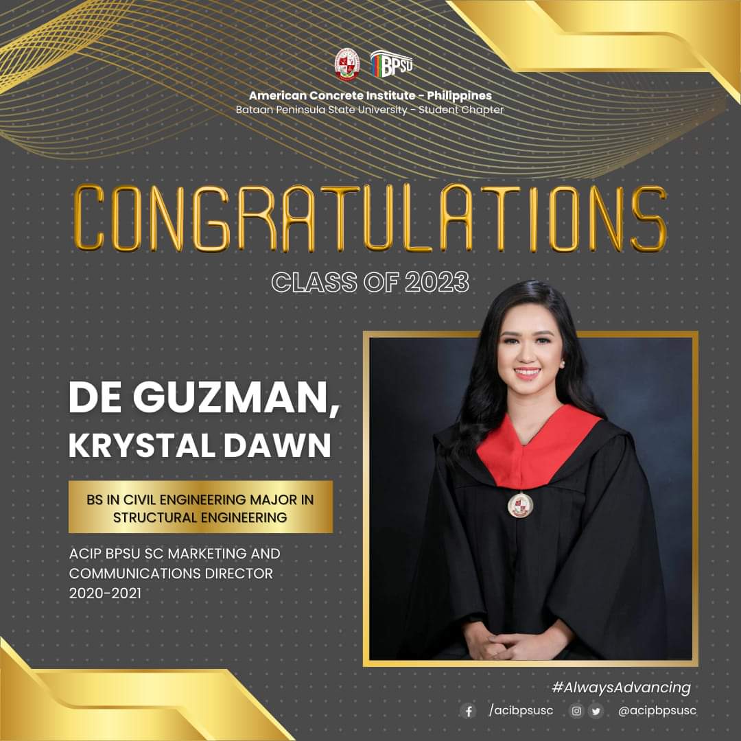 acipbpsusc's tweet photo. 𝙃𝙖𝙩𝙨 𝙤𝙛𝙛 𝙩𝙤 𝙤𝙪𝙧 𝙞𝙣𝙘𝙧𝙚𝙙𝙞𝙗𝙡𝙚 𝙜𝙧𝙖𝙙𝙪𝙖𝙩𝙚𝙨! 🎓👨‍🎓👩‍🎓

Today, we not only celebrate the academic achievements but also honor the unwavering dedication, passion, and commitment of our graduates from our #KongretongPamilya. 

𝙁𝙧𝙤𝙢 #𝘼𝘾𝙄𝙋𝘽𝙋𝙎𝙐𝙎𝘾 https://t.co/hc5DBUQlva