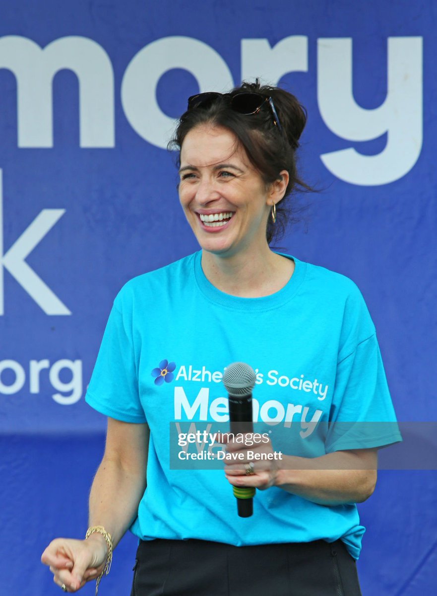 McClure_Fans's tweet image. More photos of Vicky at the Alzheimer&apos;s Society #MemoryWalk in Nottingham today 

📸: Getty Images