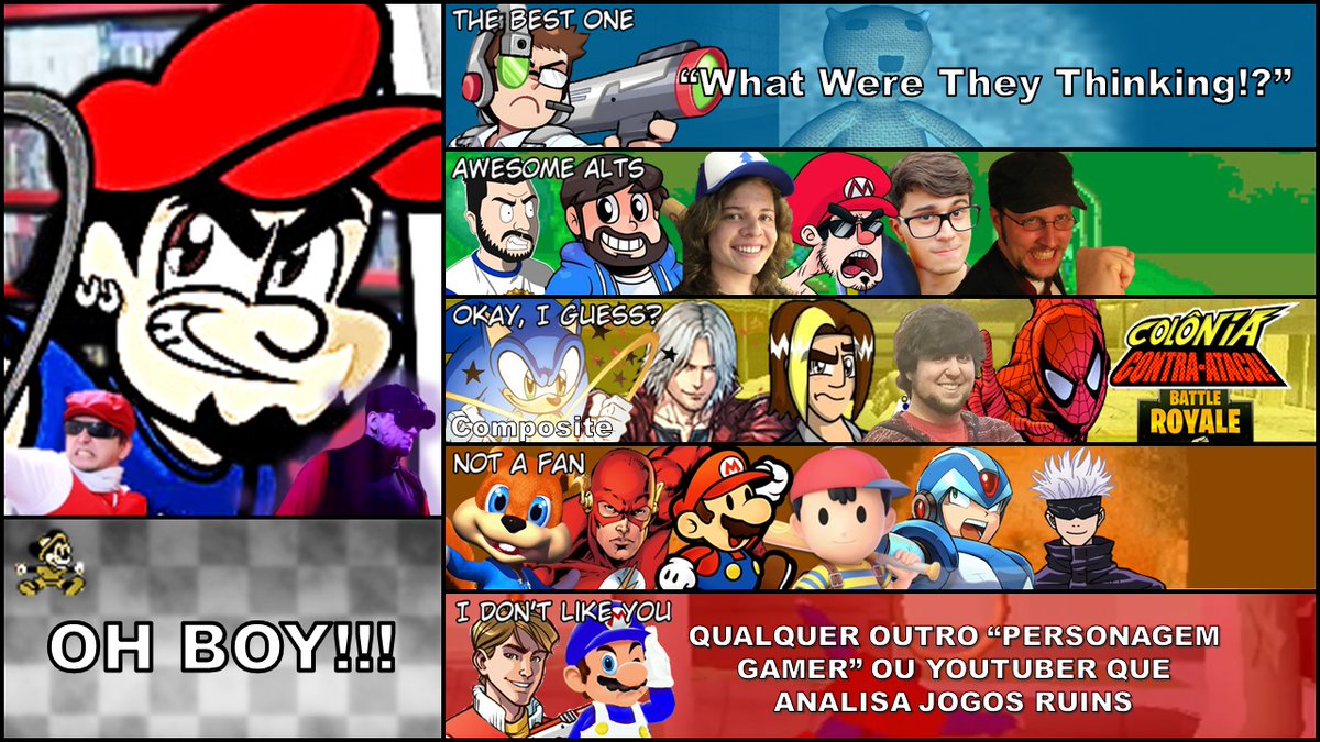 BrasileiroChild's tweet image. "Sr. Wilson Contra Ataca DEATH BATTLE!"
#ColoniaContraAtaca #FreakingFuckinGames #SrWilson #DEATHBATTLE