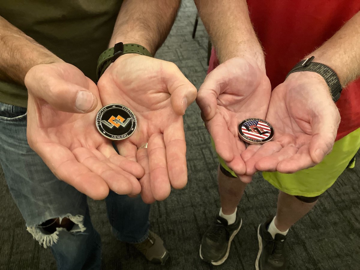 WarriorsHeart22's tweet photo. No better way to start the week..

2 more Warriors brought back home! #coinout #mentalhealth #veteranowned https://t.co/OXBtnwntpc