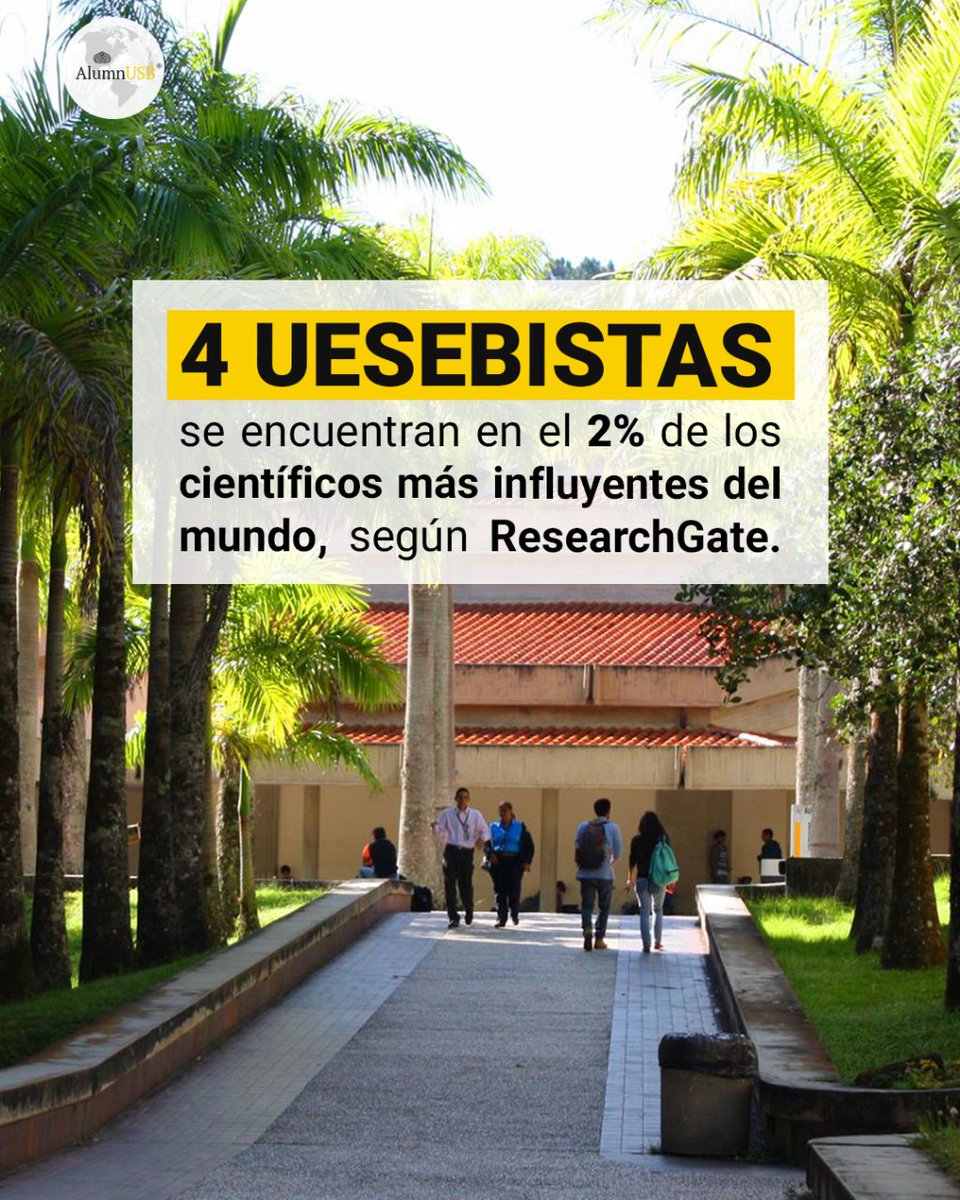 ResearchGate informa que la Universidad de Stanford actualizó la base de datos de los científicos más influyentes del mundo. Y 4 uesebistas se encuentran en la prestigiosa lista que reune a los autores más citados en distintos tipos de trabajos de investigación científica 😱