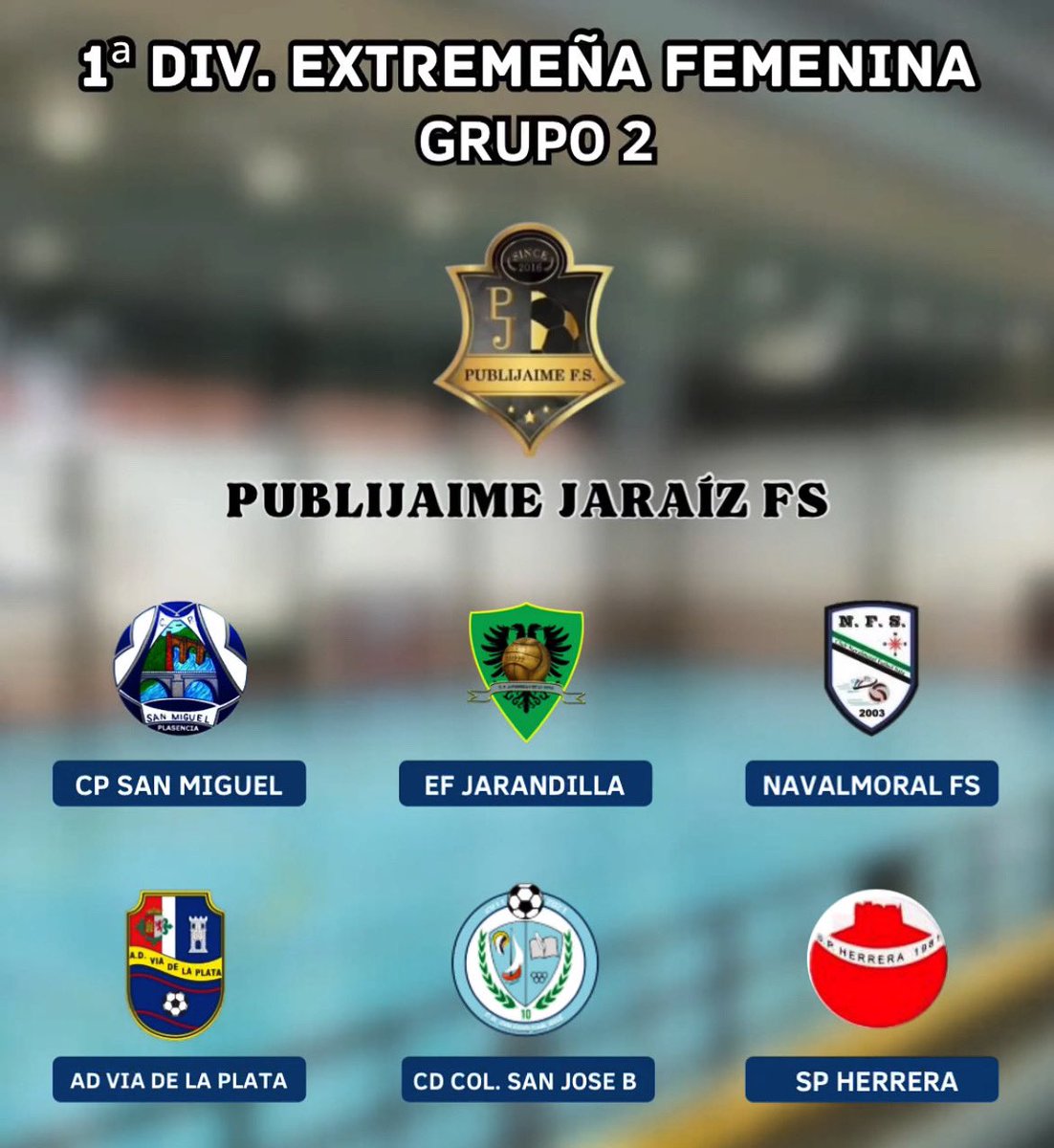 Publijaimefemfs's tweet photo. ⚽️ GRUPO ⚽️
Ya tenemos la composición del grupo en el que lucharán nuestras chicas esta temporada. Han sido enmarcadas en el grupo 2 que está compuesto por 6 equipos de la provincia de Cáceres, incluido el nuestro, y 1 de la provincia de Badajoz, el SP Herrera. https://t.co/GAybd0jTAj