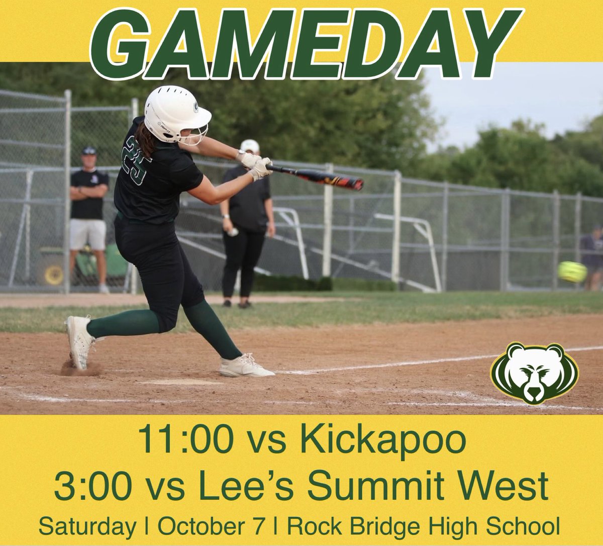 GAMEDAY out at the Bridge! #RepRockBridge