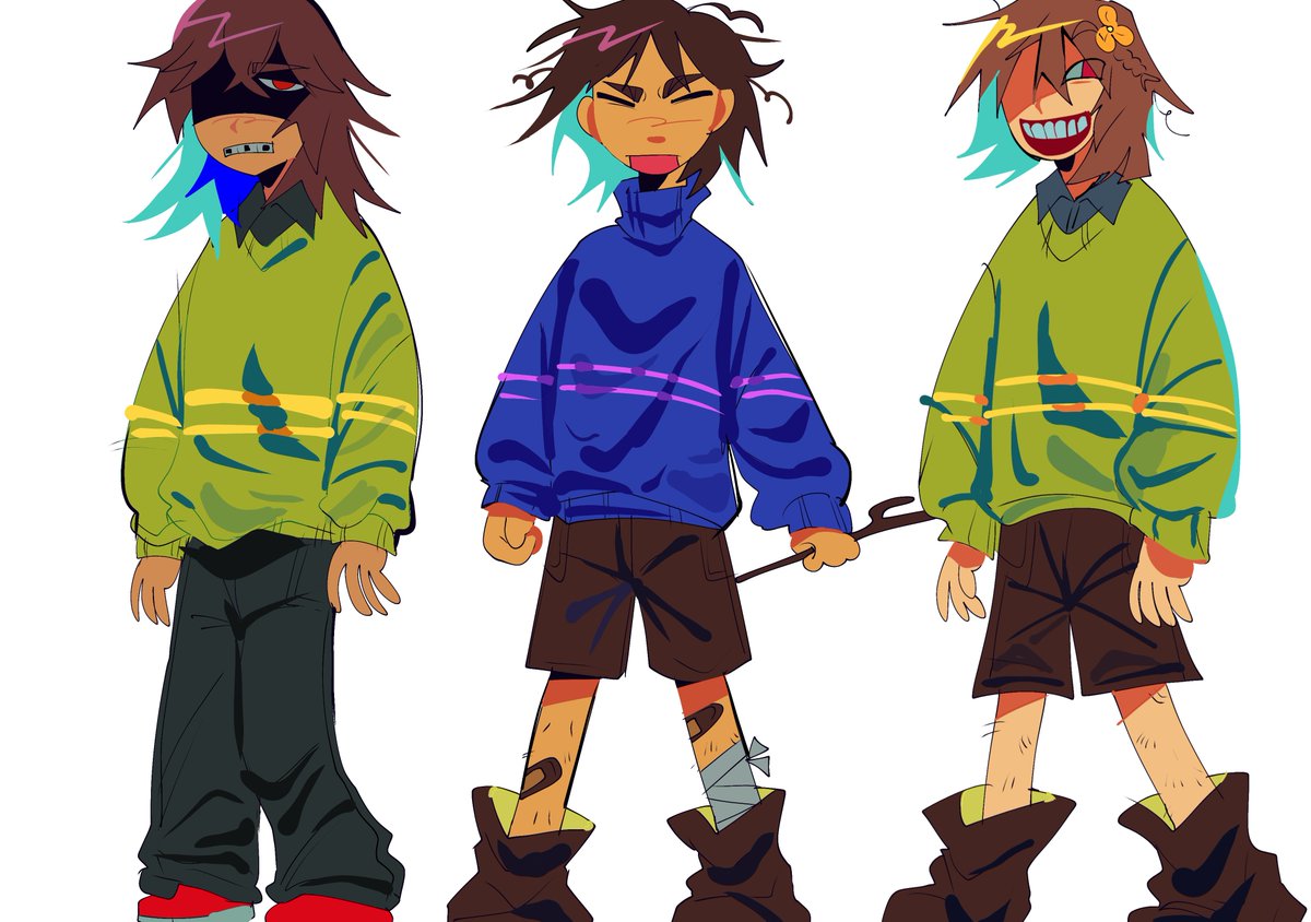 KFC FANART‼️‼️ #art #fanart #kfc #undertale #DELTARUNE #frisk #chara #kris