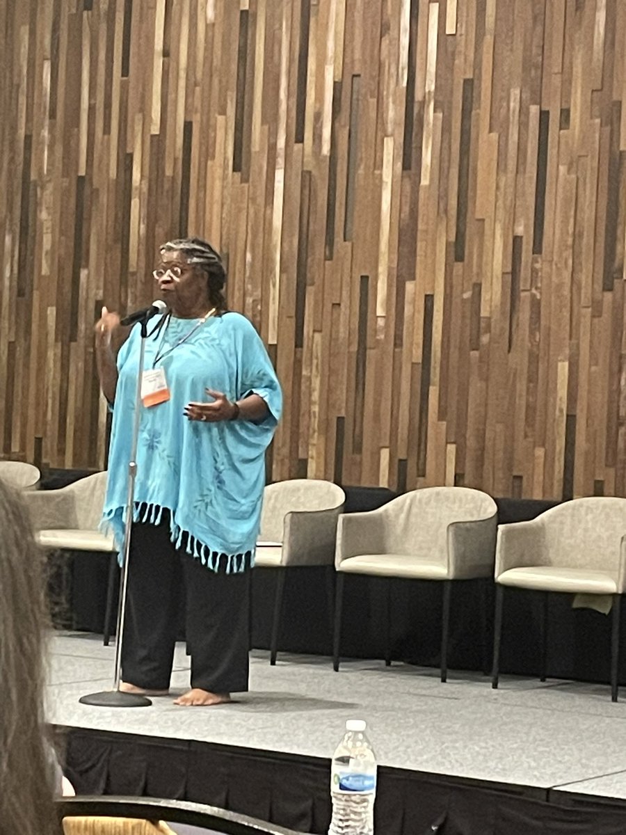 The GOAT storyteller Donna Washington. Thank you <a href="/NCSLMA/">NCSLMA</a>