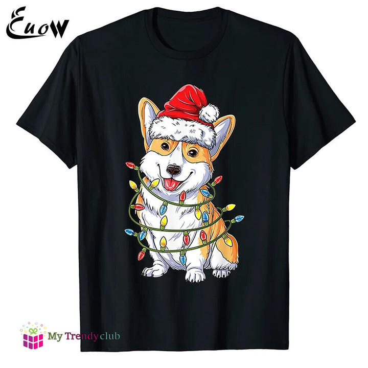 New Release!!! Cute Corgi Xmas T-shirt 💝Order Now 👇👇 mytrendyclub.com/collections/co… #Corgi #Xmas #CorgiLover #dogsoftwitter