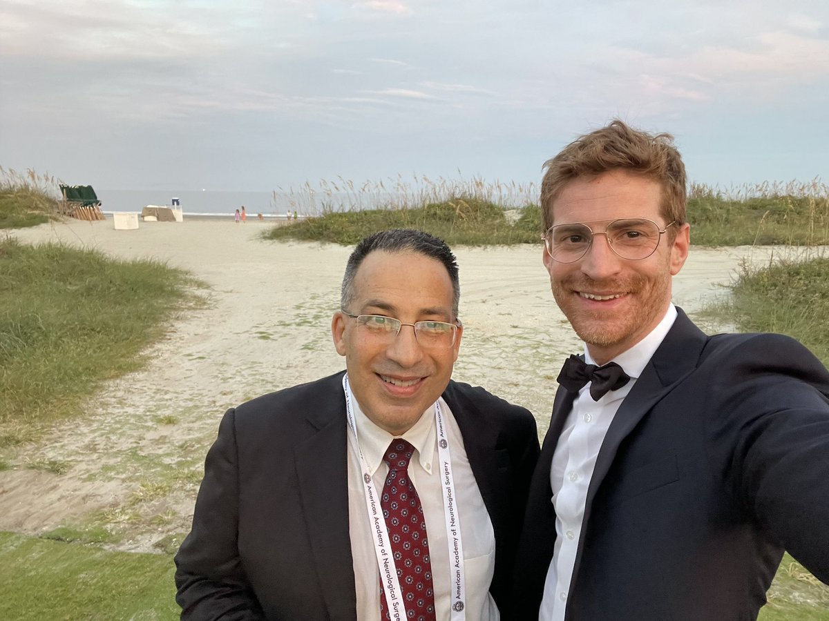 graffeo's tweet photo. What an extraordinary honor to attend the #AAcNS for the first time this week... &amp; what a pleasure to reconnect w so many of the mentors who trained me &amp; who continue to empower my evolution as a young neurosurgeon @mtlawton #BrucePollock #FredMeyer @RobSpinnerMD https://t.co/aTyc5epg6d