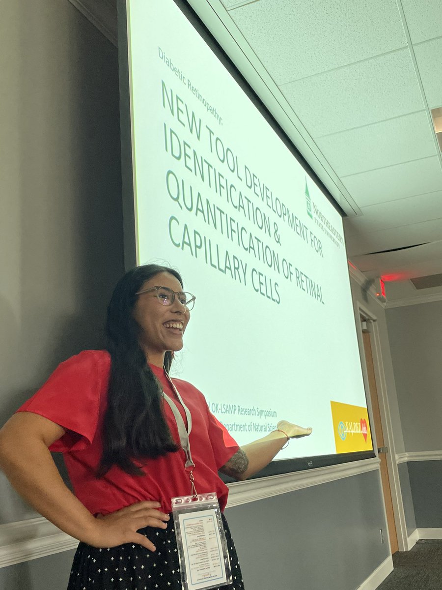Cammi Valdez, PhD (@drcammivaldez) on Twitter photo These brilliant #valdezlab ladies, Anne Martin & Bethany Mejia, presented their #research at 29th Annual <a href="/OKLSAMP/">OK-LSAMP</a> Research Symposium at <a href="/okstate/">Oklahoma State Univ.</a> #native #nativeinstem #indigenous #indigenousinstem #diversity #diverseinstem #diversitymatters #lsamp #eyeresearch #fightingblindness These brilliant #valdezlab ladies, Anne Martin & Bethany Mejia, presented their #research at 29th Annual <a href="/OKLSAMP/">OK-LSAMP</a> Research Symposium at <a href="/okstate/">Oklahoma State Univ.</a> #native #nativeinstem #indigenous #indigenousinstem #diversity #diverseinstem #diversitymatters #lsamp #eyeresearch #fightingblindness