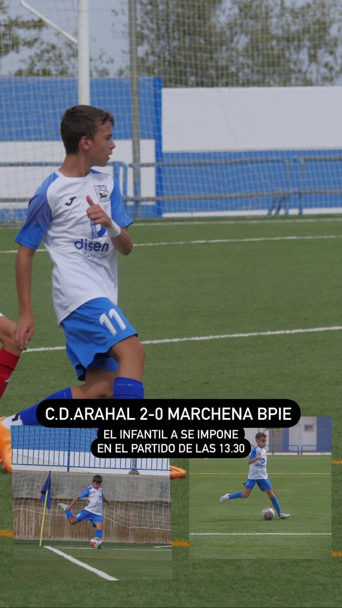 CDArahalBpie's tweet photo. El infantil a se impone al MARCHENA BPIE por 2 - 0 https://t.co/u53hh4vahy